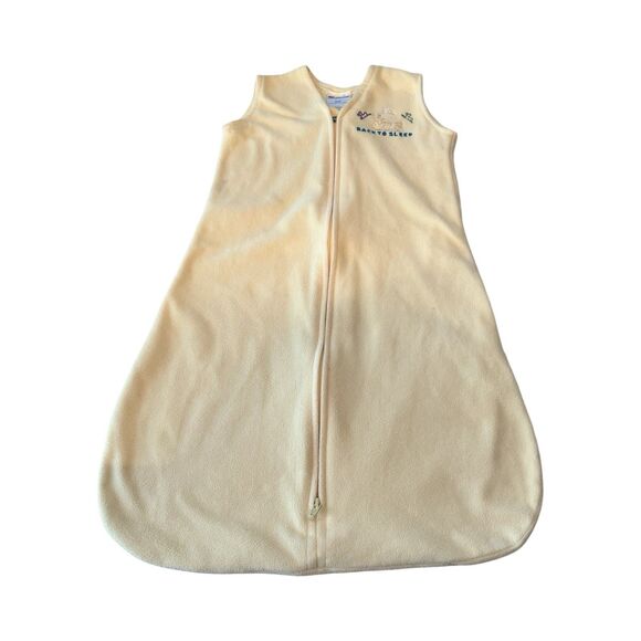 Halo Baby Fleece Sleep Sack Size Small 0-6 Months Yellow 10-18 Lbs - Picture 1 of 5